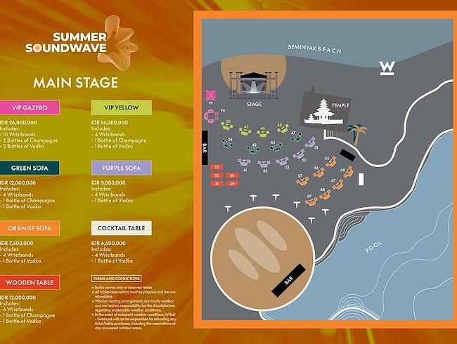 Floor Plan - Summer Soundwave